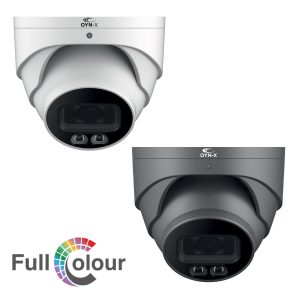 Eagle 4MP Full Colour IP NETWORK Turret 2.8mm lens (White / Grey)