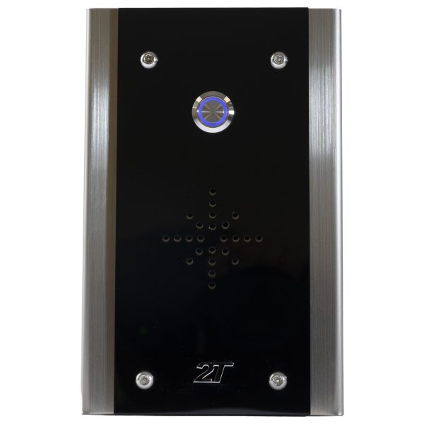 2T Technology Voyager Sleek 4G GSM Audio Intercom System - No Keypad