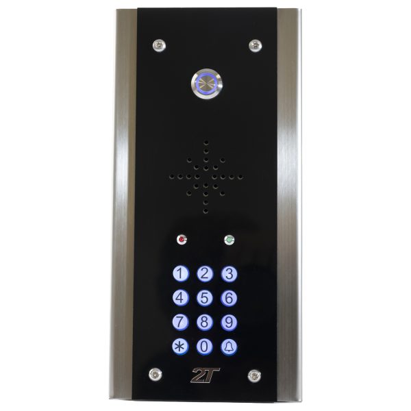 2T Technology Voyager Sleek 4G GSM Audio Intercom System - With Keypad